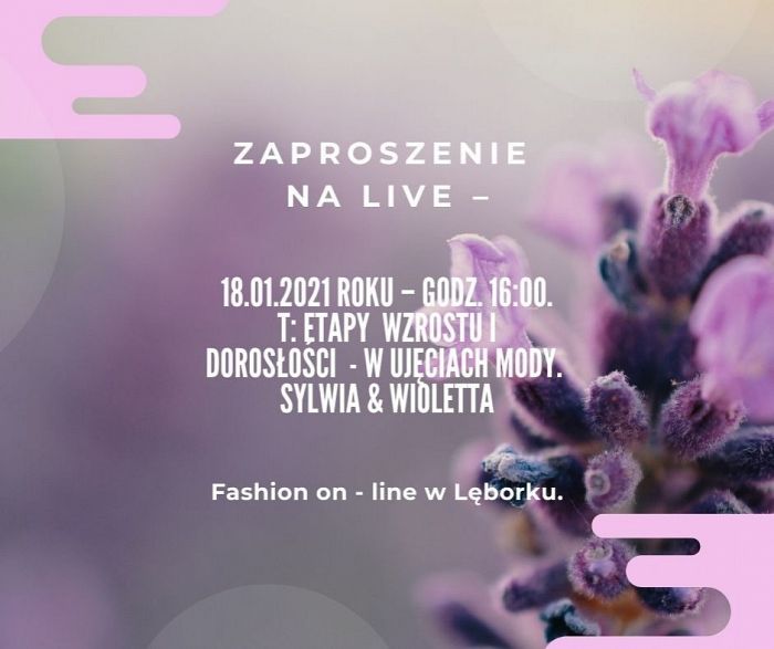 Modny Live w Lęborku - zaproszenie on - line!
